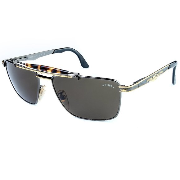 Aviator sunglasses with brow bar vintage by Sting